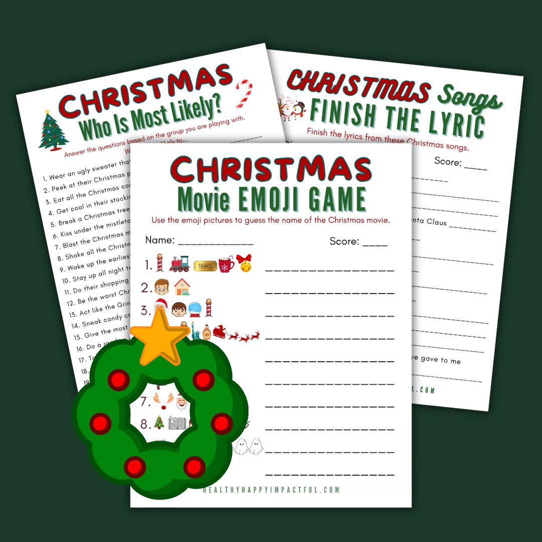 Christmas game pack (Facebook Post (Square))